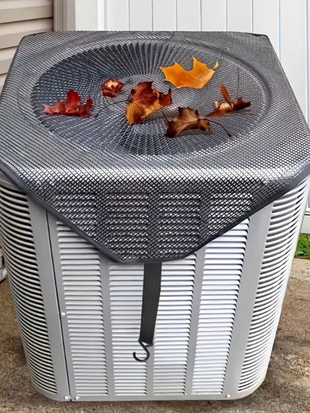 All-Weather Gray AC Unit Cover Protector - Picture 2 of 7